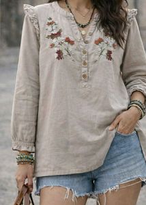 Floral Embroidered Top