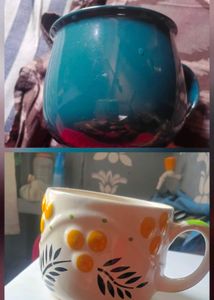 Cobo 2 Hand-painted Ceramic Coffee Mug