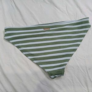 Striped❤️‍🔥 Ribbed Bikini Bottoms