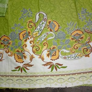 Beautiful Green Dress Material