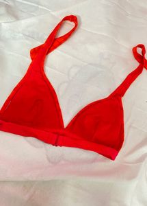 pink orange bikini top