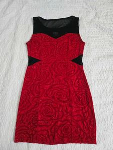Sparkling Red Rose Dress bust 36