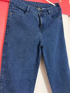 Hawt Denim Straight Jeans Pant For Women