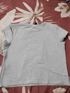 Grey 'Magnet For Chaos' Graphic Tee