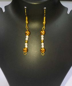 Gold Tone Double Heart Pendant &amp; Earrings Set Two