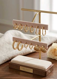 Gold Tone Earring Set #ThriftStore #99Sale