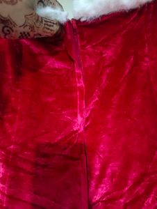 Festive Red velvet Santa Dress