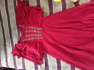 Stunning Red Ethnic Gown