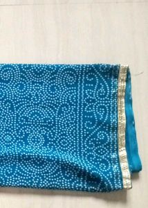 Beautiful printed Bandhani Saree