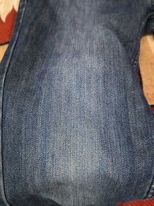 Classic Blue Straight-Fit Denim Jeans
