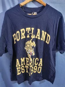 H&M Portland Loose Graphic Tee