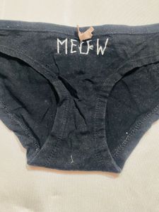 Meow Print Briefs