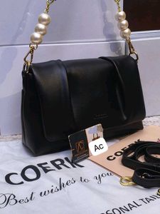 COERK White Crossbody Bag Comes with box packaging