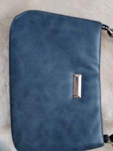 Stylish Blue Clutch Bag
