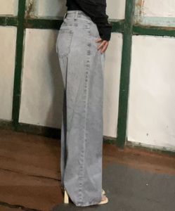 Wide Leg Denim Jeans