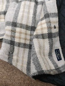 Men's Plaid Hooded Jacket