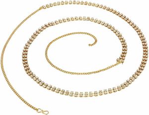 Sparkling Rhinestone Waist Chain