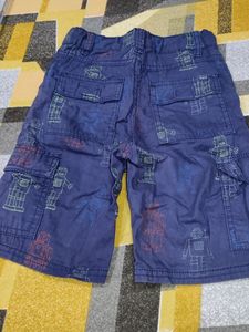 3/4 Cotton Cargo Pant