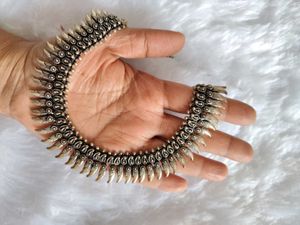 Elegant Oxidized Silver Necklace