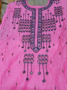 Baby Pink Colour Dress 👗