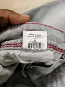 Men's Grey Slim Fit Jeans