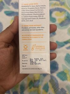 Plum Alpha Arbutin &amp; Hyaluronic Acid Face Serum