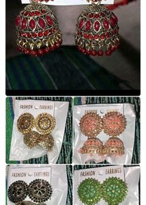 Exquisite Jhumka  karvachoth special offer