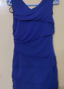 Royal Blue Midi Dress