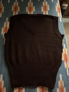 Vintage Brown sweater vest
