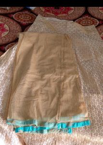 Front Cutt Kurti , Skirts With Net Dupatta