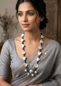 Unique Seashell Beaded Necklace