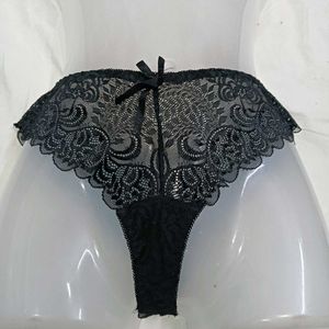 Black Lace🪔 Thong Panty