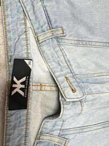 Light Wash Wide Leg Jeans