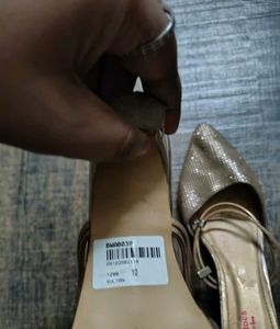 Sparkly Gold Ballet Flats