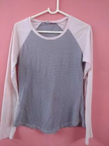 Striped Long Sleeve Top