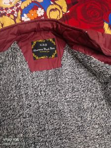 Maroon Padded Jacket