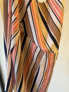 Chic Striped V-Neck romper