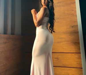 Elegant Pink🌸👛Maxi Dress