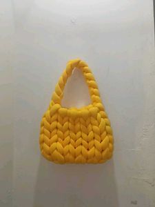 Chunky Knit Hand Bag