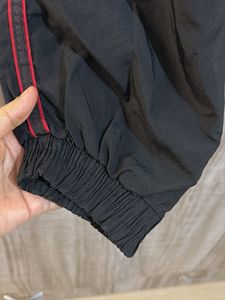 Black &amp; Red Track Pants