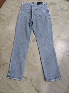 Ripped Light Wash Denim Jeans