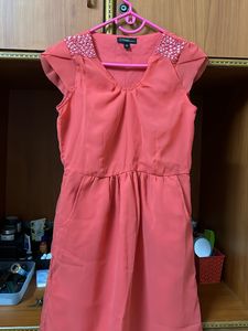 Wonderful Peach Dress