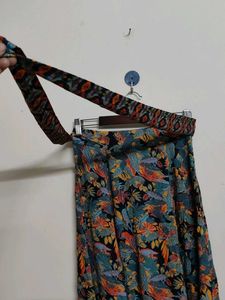 Floral Print Skirt