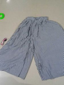 Striped Wide Leg Pants