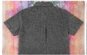 Men's Short Sleeve Textured Shirt