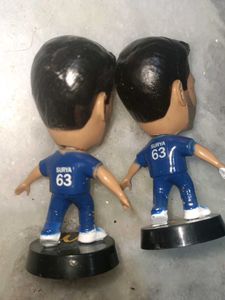 Two Cricket Player Bobbleheads