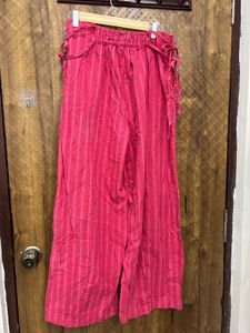 Free People Striped Wide Leg Pants(Brand new )