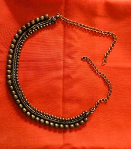 Vintage Bronze Collar Necklace