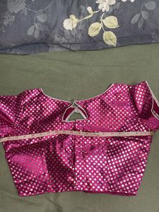 Pink Polka Dot Blouse (new)