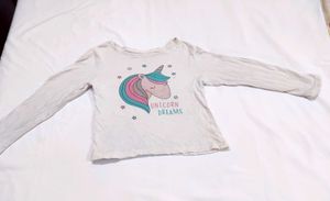 Unicorn Baby Girl Dreams Long Sleeve T-Shirt
